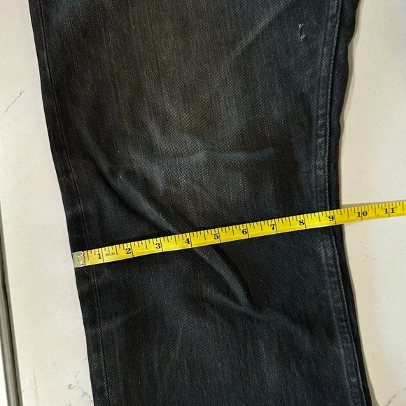 Left Field Black Selvedge Jeans - Picture 9 of 11